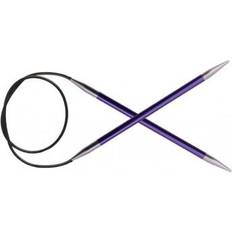 Knitpro Zing Rundpinde Aluminium 120cm 3,75mm 47.2in US5 Amethyst