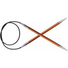 2.75 mm Strikkepinde Knitpro Zing Rundpinde Aluminium 40cm 2,75mm 15.7in US2 Carnelian