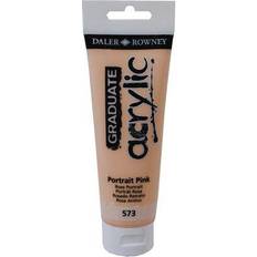 Daler Rowney Daler Rowney GRADUATE ACRYLIC 120ML PORTRAIT PINK,123120573