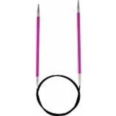 2.5 mm Breinaalden Knitpro Knit Pro KP47203 Zing: Fixed Circular Knitting Pins: 150cm x 2.50mm, 2.5mm, Red