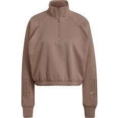 Adidas Originals Hyperglam Crew Neck Femme Sweats - Brown