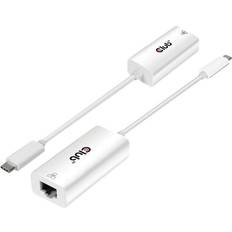 Kaapelit Club 3D USB C-RJ45 M-F