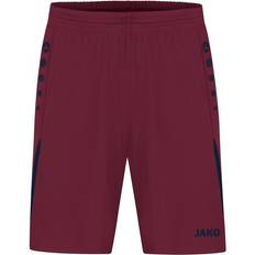 JAKO Challenge Shorts Unisex - Maroon/Seablue