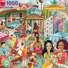 Eeboo Puzzles Eeboo Berlin Life 1000 Pieces