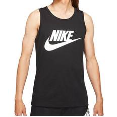 Canottiere Nike Canottiera Icon Logo Vest T Shirt - Black