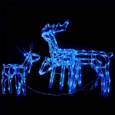 RGB Lámparas de Navidad vidaXL Reindeers Lámpara de Navidad 3pcs