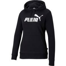 Puma Damen Oberteile Puma Women's Essentials Logo Hoodie - Black