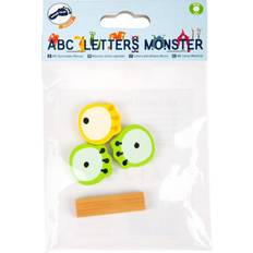 Monster Aktivitetsleksaker Small Foot ABC Letter Monster Eyes