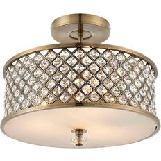 Lighting Endon Lighting Hudson Ceiling Flush Light 40.5cm