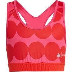 XL Tops adidas Marimekko Believe This Primegreen Aeroready Bra - Team Real Magenta/Vivid Red