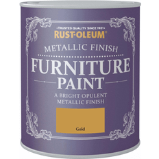 Guld Målarfärg Rustoleum Metallic Finish Furniture Metallfärg Guld 0.75L