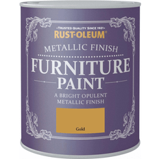 Rustoleum Metallic Finish Furniture Metallmaling Gull 0.75L