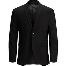 Elastane/Lycra/Spandex - Uomo Blazer Jack & Jones Giacca da completo 'Franco' Nero