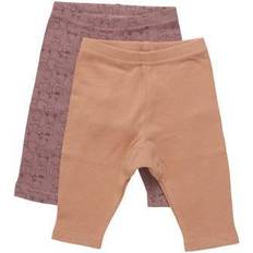 Pippi Leggings 2-pack - Burlwood (5877-433)