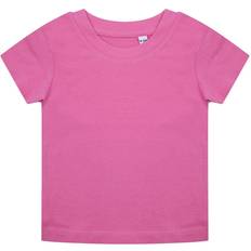 Larkwood Baby's Organic T-shirt - Bright Pink