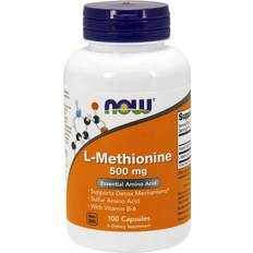 Now Foods Amino Acids Now Foods L-Methionine, 500mg 100 caps 100 pcs