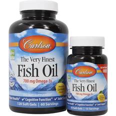 Carlson fiskeolie Carlson Fish Oil BOGO Lemon 120 Softgels