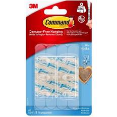 Ganci e Appendiabiti Command Mini Hook & Hanger 6pcs