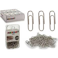 Billig Treklosser Clips Chromed (100 Pieces)