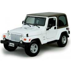 Maisto 1 18 Maisto Special Edition, Jeep Wrangler Sahara, hvid, 1:18