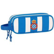 Blue Pencil Case Safta RCD Espanyol DE Barcelona Double Pencil Case