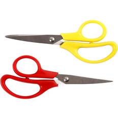 Venstrehånd saks Creativ Company Børnesakse Længde: 12,5 cm spids 12 stk. assorteret