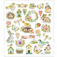 Taide ja Käsityöt Creativ Company Stickers, spring and easter, 15x16,5 cm, 1 sheet