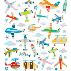 Creativ Company Stickers, fly og helikoptere, 15x16,5 cm, 1 ark