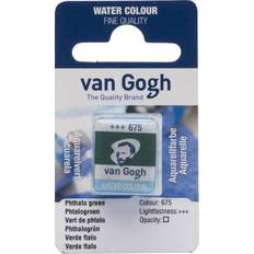 Van Gogh Akvarel 675 Phthalo Green Pan