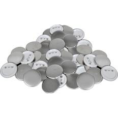 Knapper vidaXL 500 pcs PinBack Button Parts 44 mm