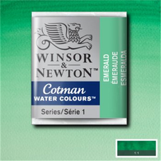 Winsor & Newton Arts et Métiers Winsor & Newton and Cotman Half Pan Emerald