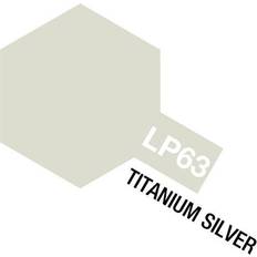 Plata Pinturas en aerosol Tamiya Peinture laquée LP63 Titanium silver