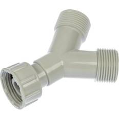Silvan Vand Silvan Y-rør 3/4"x3/4"3/4" hvid plast