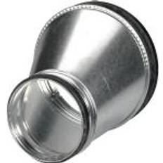 Lindab Reduktion lang excentrisk RLU 250X160 nippel/nippel
