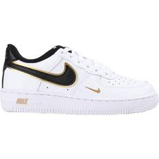 Nike Force 1 LV8 PS 'Metallic Swoosh Pack - White - Kid's