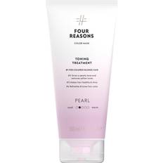 Four Reasons Color Mask Pearl Blond (23 Colours) Toning Treatment, Colour Depositing Conditioner, Tone & Enhance Color-Treated Hair Semi Permanent Hair Dye, Vegan and Cruelty-Free 200ml