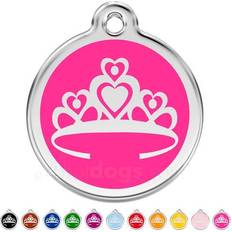 Red Dingo Enamel Tag Crown L
