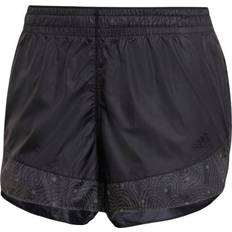 Normaali Vyötärö Shortsit Adidas Run Fast Radically Reflective Running Shorts - Black