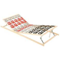 vidaXL Bed Frame with 12 Slats Adjustable Head & Foot 120x200cm