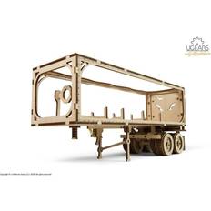 Trä 3D-pussel Ugears Heavy Boy Truck Trailer