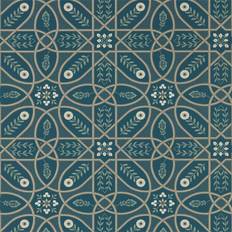 Morris & Co Brophy Trellis Deep Teal