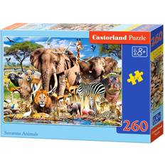 Castorland Barnpussel Castorland Savanna Animals 260 Pieces