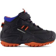 Geox New Savage WP Boy Mid Calf Boots - Navy/Orange