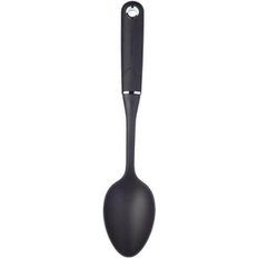 Black Cooking Ladles Masterclass Soft Grip Cooking Ladle 34.5cm