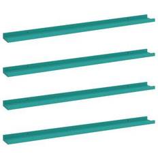 vidaXL - Wall Shelf 100cm 4pcs