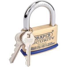 Draper Solid Brass 60mm Padlock 64163