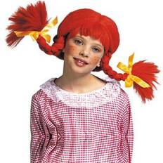 Kind Langhaarperücken Widmann Naughty Girl Wig with Bendable Plaits Child Size