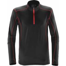 Stormtech Pulse Fleece Pullover - Black/Bright Red