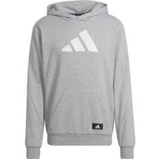 adidas Future Icons Hoodie - Medium Grey Heather