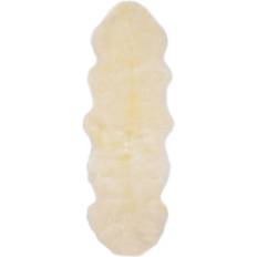 Piel de oveja Pieles de oveja vidaXL 283880 Blanco cm